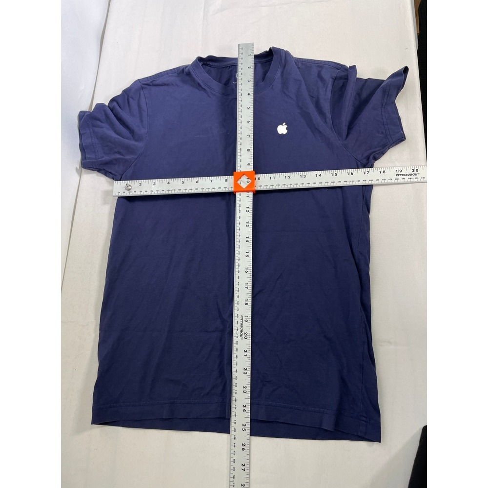 Apple Store Blue Genius Bar Employee T-Shirt Women's XS - Picture 9 of 9
